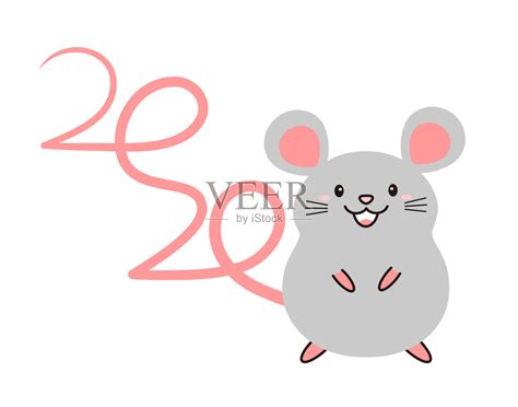 老鼠2020插画图片素材_ID:335285388-Veer图库