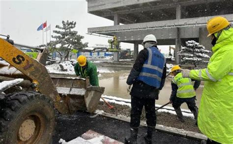鞍山东路加油站顺利开工 - 项目建设 - 广西贺州城建投资集团有限公司
