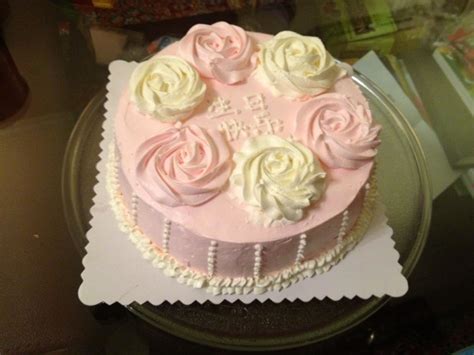 【玫瑰花奶油生日蛋糕的做法步骤图】superjieyan_下厨房