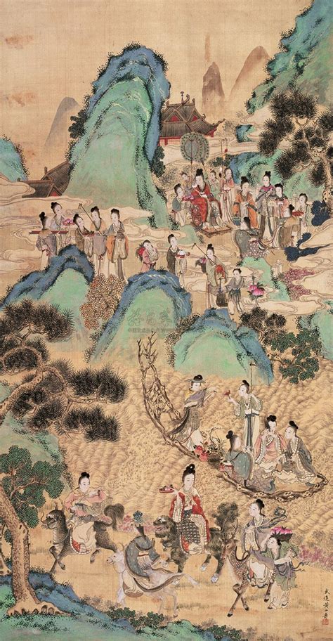 群仙祝寿图图片