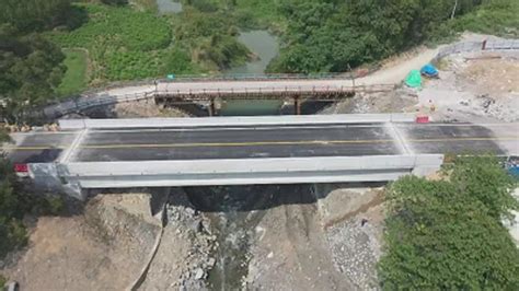 2021年普通国省干线公路危旧桥梁改造工程河池片区才现桥建成通车_广西交建集团项目管理有限公司