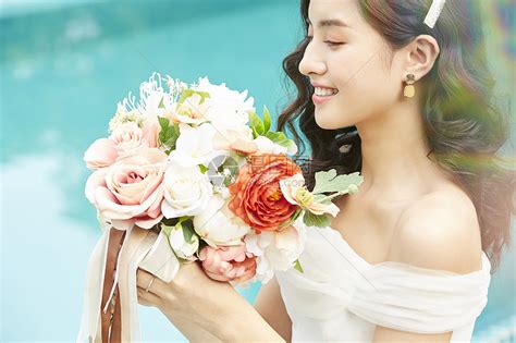 鲜花新娘图片