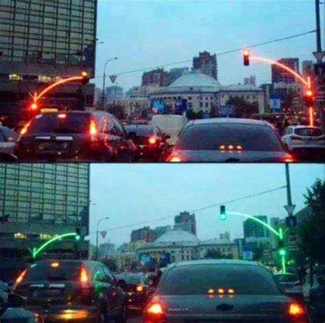 十字路口需要安装红绿灯情况说明