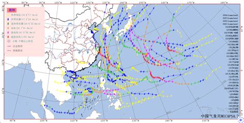 2019年西北太平洋热带气旋最佳路径发布 - 台风新闻 - 中国台风网