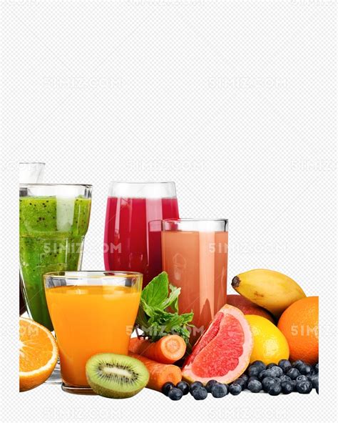 美味的水果果汁饮料PNG图片素材下载_果汁饮料PNG_熊猫办公