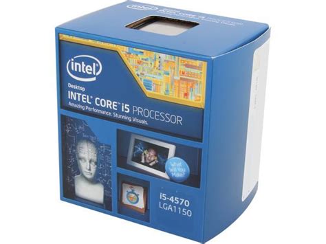 Intel Core i5-4570 Haswell Quad-Core 3.2 GHz LGA 1150 84W BX80646I54570 Desktop Processor Intel ...