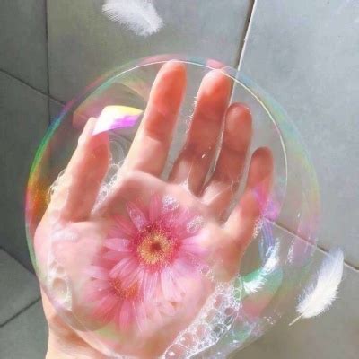 泡泡头像女生真人温柔