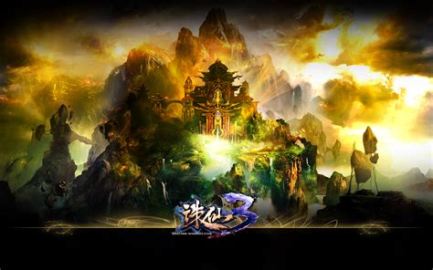壁纸 - 《诛仙3》官方网站-新版“瑶梦故城”今日震撼公测-完美世界