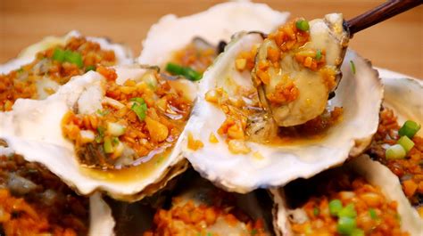 蒜蓉牡蛎 - 蒜蓉牡蛎做法、功效、食材 - 网上厨房