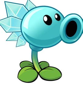 寒冰射手豌豆图片