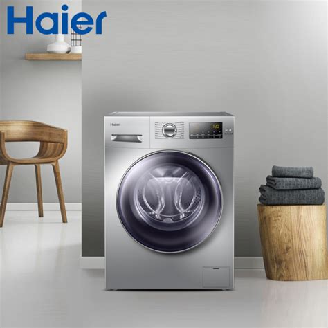 【海尔洗衣机图片】海尔（Haier）10公斤洗衣机全自动滚筒变频节能 家用一级大容量 微蒸汽杀菌除螨图片大全,高清图片搭配【价格 品牌 报价】-国美