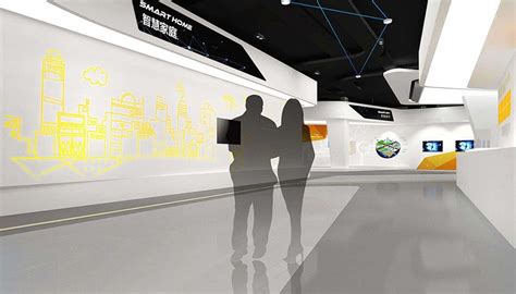 科技数字智慧展厅3d效果图设计制作|三维|其他三维|SHEJILION - 原创作品 - 站酷 (ZCOOL)