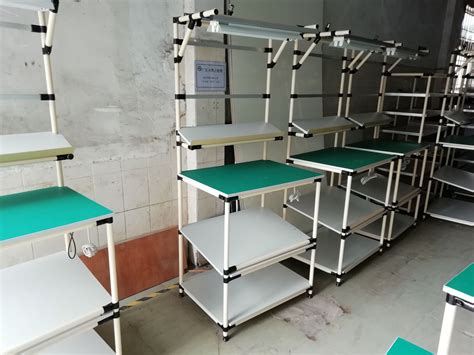 三代精益管 生产铝管接头精益管工作台员工操作台防静电工作桌-阿里巴巴