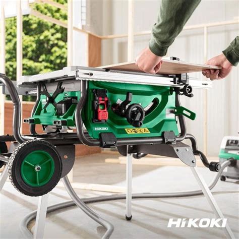 HiKOKI 376510 Fold & Roll Table Saw Leg Stand For C3610DRJ | Powertool World