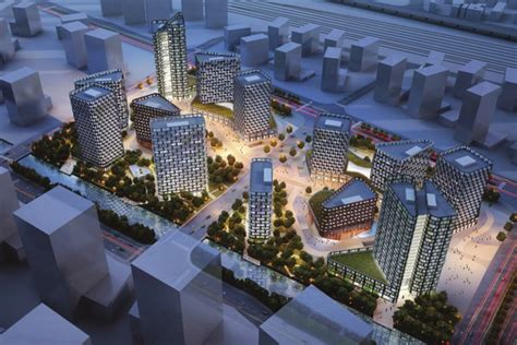 苏州软件园3dmax 模型下载-光辉城市