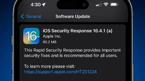 iOS 16.4.1a 与 macOS 13.3.1a 特殊的安全响应更新包 Security Response 发布_凤凰网