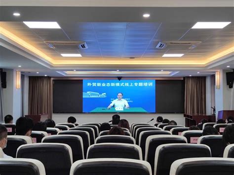 商务部外贸新业态新模式线上专题培训（惠州分会场）顺利举办