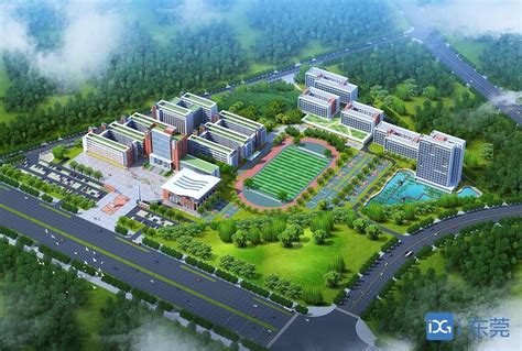 东莞重点项目之大朗｜大朗中学新校区动工 总投资约5.4亿元，预计明年9月投用