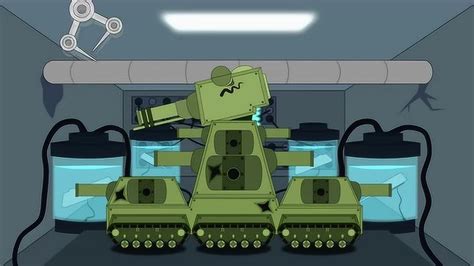 坦克世界动画：组装kv44