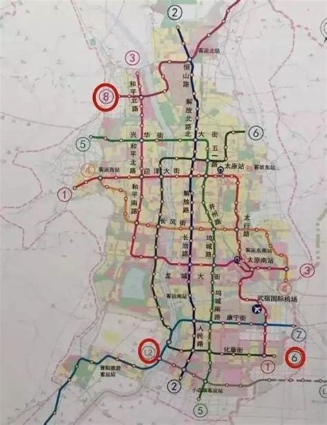 太原最新城市公共交通规划 2035年将建成8条地铁线-住在龙城网-太原房地产门户-太原新闻