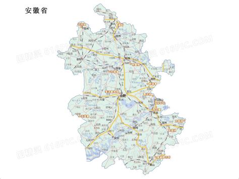 安徽地图png图片免费下载-素材7xxPqPqUU-新图网