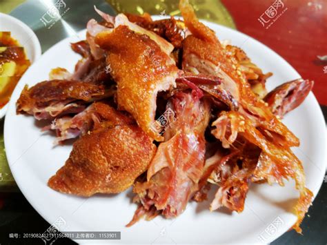 手撕鸭,中国菜系,食品餐饮,摄影,汇图网www.huitu.com