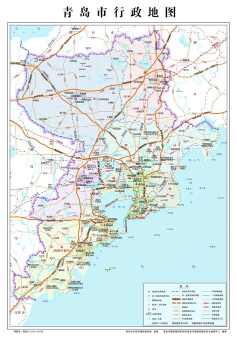求清晰点的青岛市行政区划图（就是全青岛范围），要有乡镇名称、镇域分界线-图中的分界线的名称是什么？