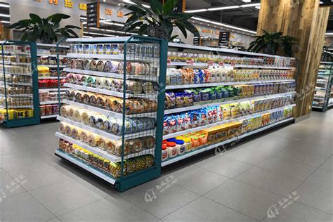 超市展柜 - 工程案例 - 成都柜多多优展科技有限公司