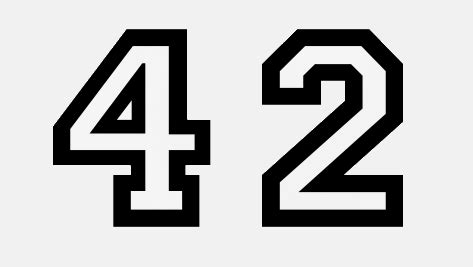 Why the number 42 is the 