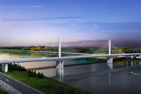 武汉汉江特大桥预应力混凝土斜拉桥主梁完工