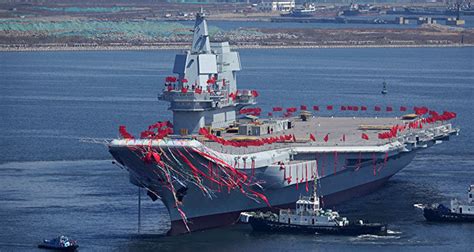 中国航母编队航经台湾海峡赴南海跨区机动训练 - 俄罗斯卫星通讯社