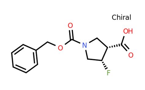 CAS 1269755-11-4 | (3R,4S)-rel-1-[(benzyloxy)carbonyl]-4 ...