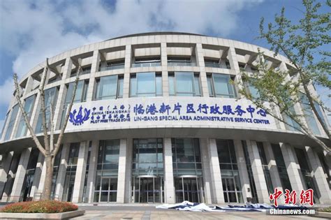 上海自贸区临港新片区行政服务中心揭开面纱