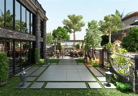 现代别墅屋顶花园植物搭配技巧—御梵景观|花园设计动态|御梵景观