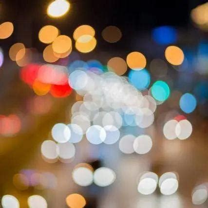 散光看马路边路灯图片,散光看到的路灯图片,眩光和散光的效果图_大山谷图库