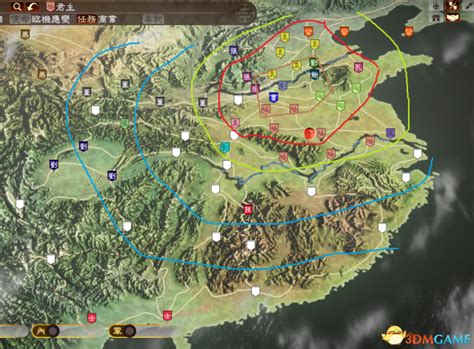 全面战争三国地图是怎样的 全诸侯地图位置分布一览_游戏攻略_海峡网