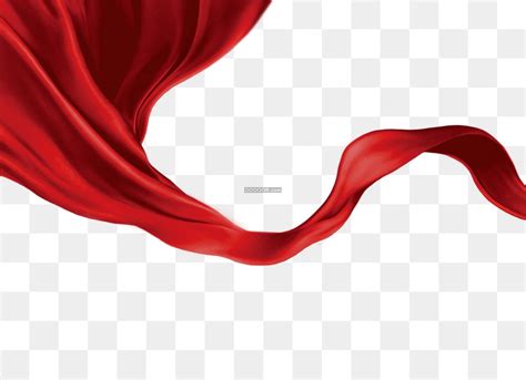 红色飘带免抠图元素素材下载-正版素材401515113-摄图网