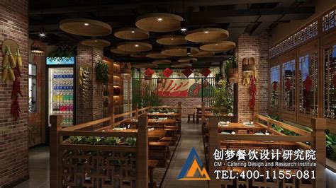 湘蒸府丨800平湘菜餐厅设计-【17年创梦餐饮设计公司】