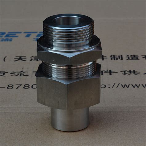 304不锈钢焊接对接活接头直通管件液压油管接头JB/T970-阿里巴巴
