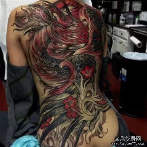 非主流纹身凤凰头像