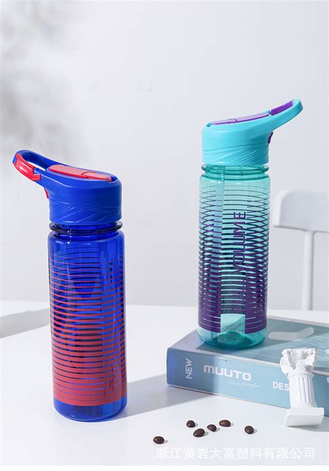 批发定购双层塑料水杯 创意可爱学生杯子户外便携双层透明吸管杯-阿里巴巴