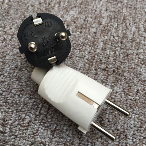 欧标三插电源线插头 欧式0.75平方1.5米欧规单头三芯插头电源线-阿里巴巴