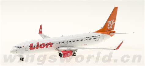 PH11311 Lion Air 狮子航空 Boeing 737-900ER PK-LOF 100TH Phoenix 1:400 -飞机模型世界