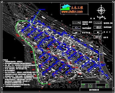 某小区多层单体给排水施工图纸免费下载 - 市政小区给排水图 - 土木工程网