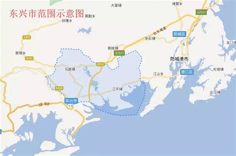 防城港地理位置图,防城港市,广西防城港位置_大山谷图库