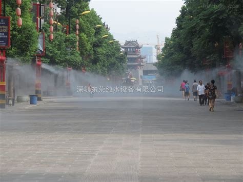 商业步行街喷雾降温景观造雾系统-广州菲格朗环保技术有限公司