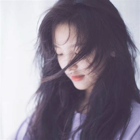 头像甜美女生章若楠动漫