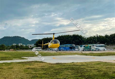 新鲜体验：三亚乘坐直升飞机低空俯瞰海滨_私人飞机网