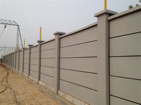 新型装配式围墙,水泥装配式围墙,装配式围墙图片_大山谷图库