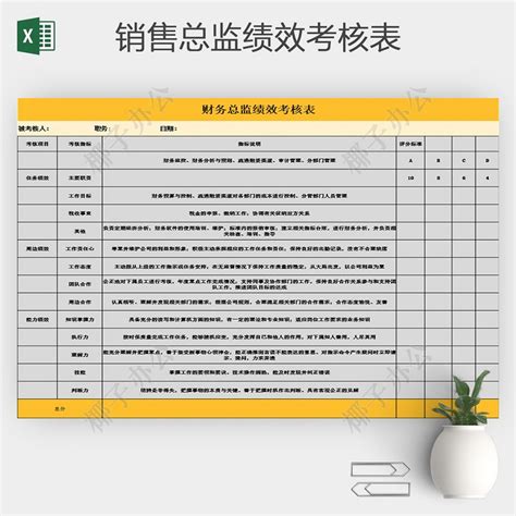 2019实用销售部门月度考评表Excel模板下载_熊猫办公